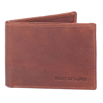 House Of Sajaco RFID-säker Korthållare i Skinn Cognac