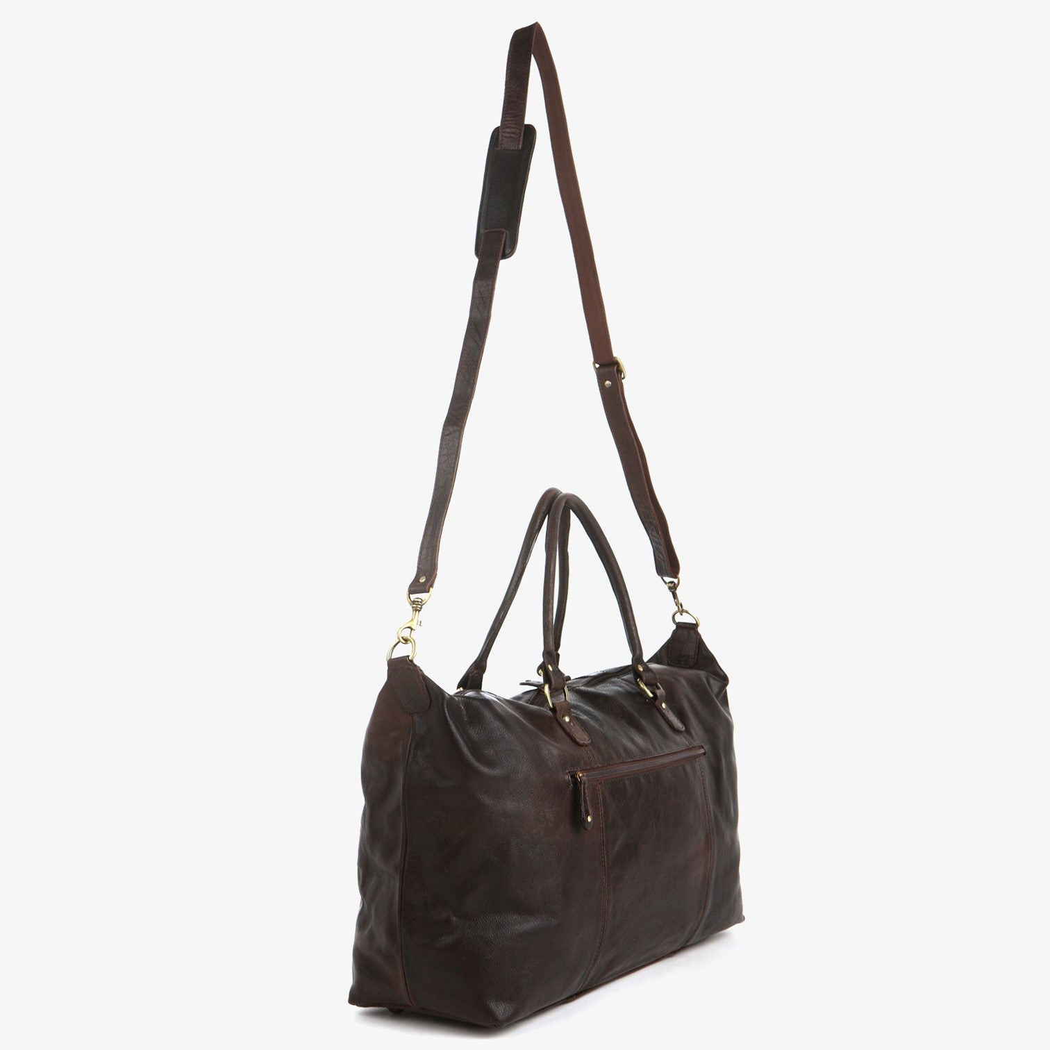 House Of Sajaco Weekendbag Stor i Skinn Brun