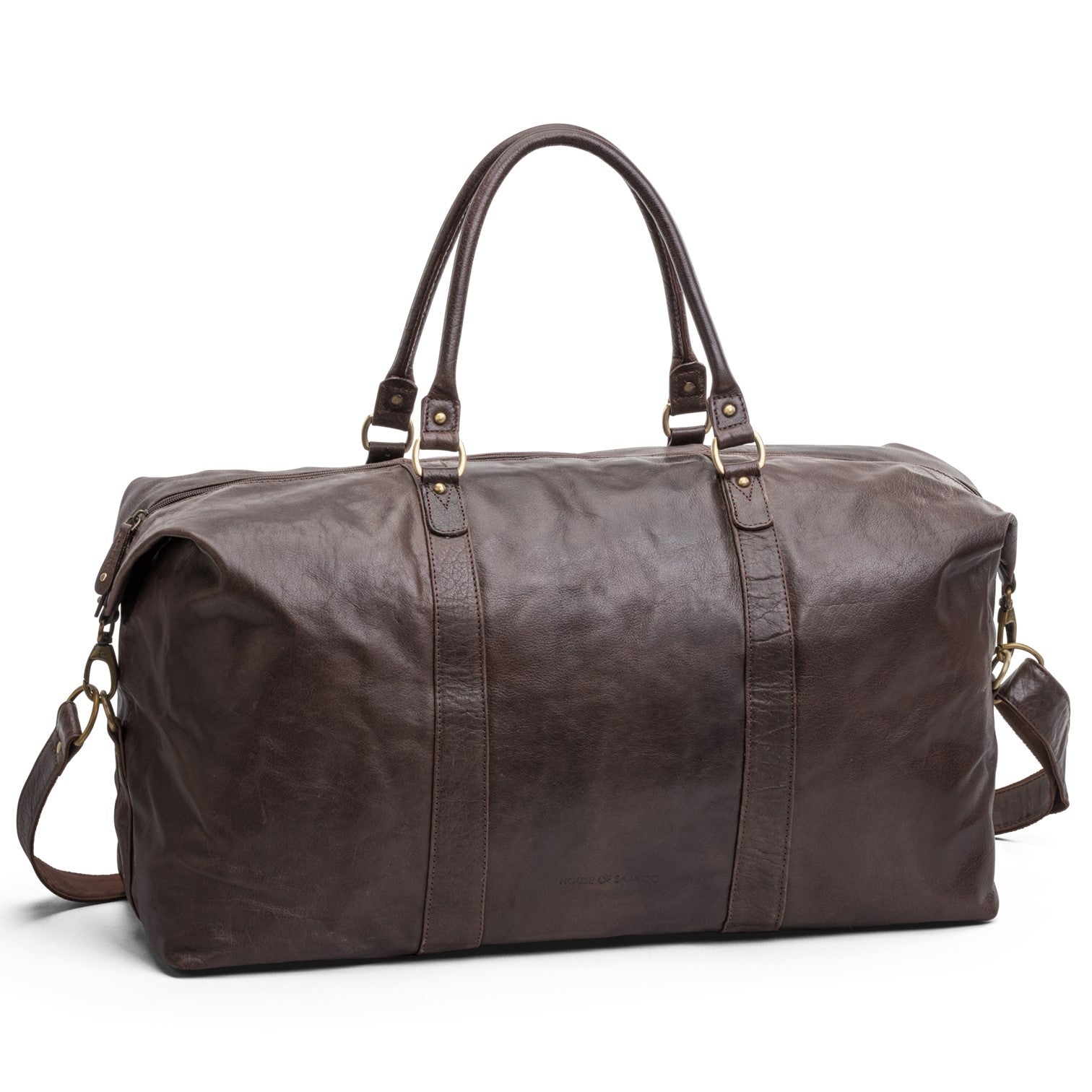 House Of Sajaco Weekendbag XL Skinn Brun