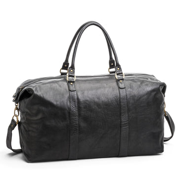 House Of Sajaco Weekendbag XL Skinn Svart