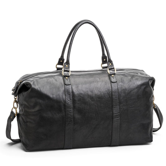 House Of Sajaco Weekendbag XL Skinn Svart