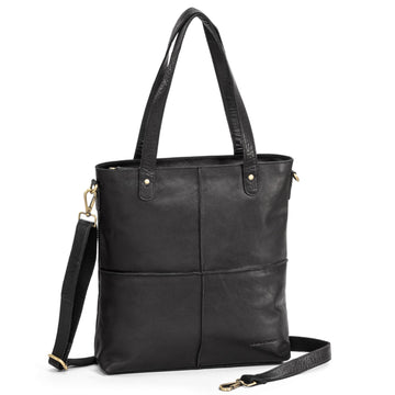 House Of Sajaco Marta Stor Kasse Väska i Skinn Svart