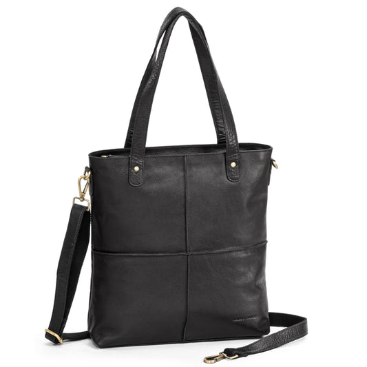 House Of Sajaco Marta Stor Kasse Väska i Skinn Svart