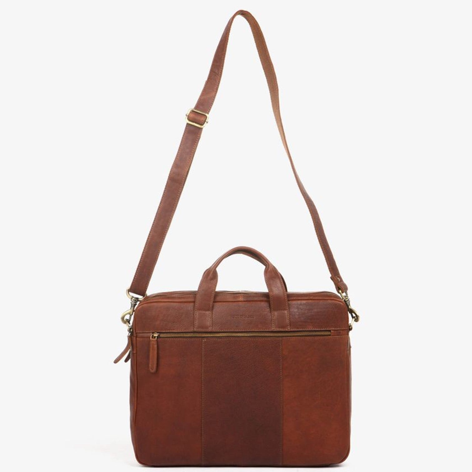 House Of Sajaco Datorportfölj 16" i Skinn Cognac