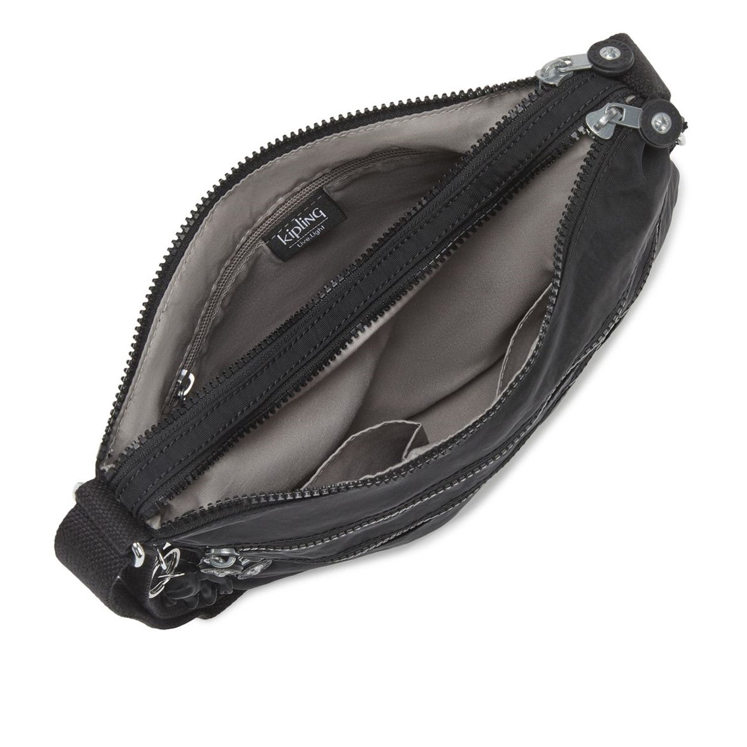 Kipling Alvar Axelremsväska Svart