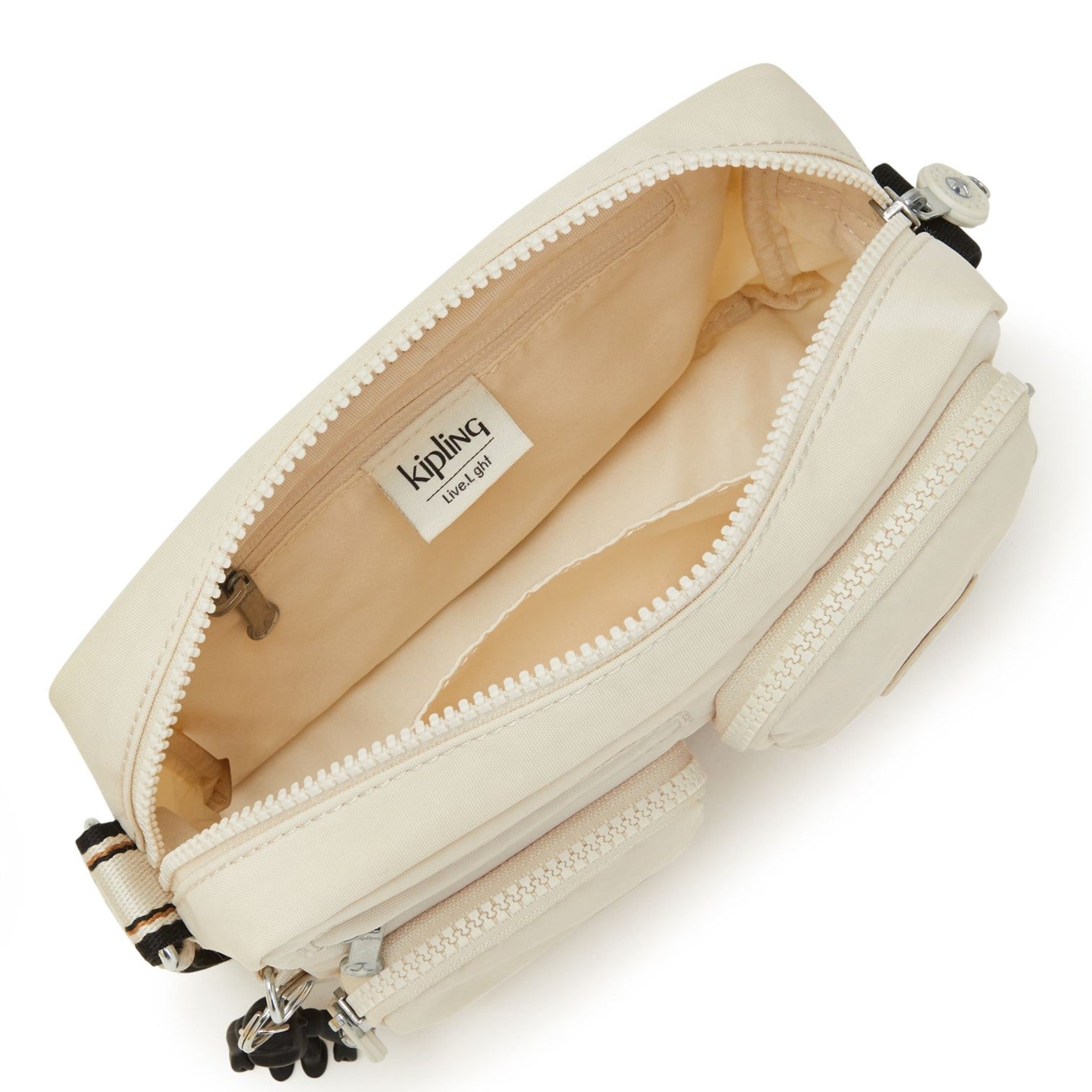 Kipling Albena Axelremsväska Beige