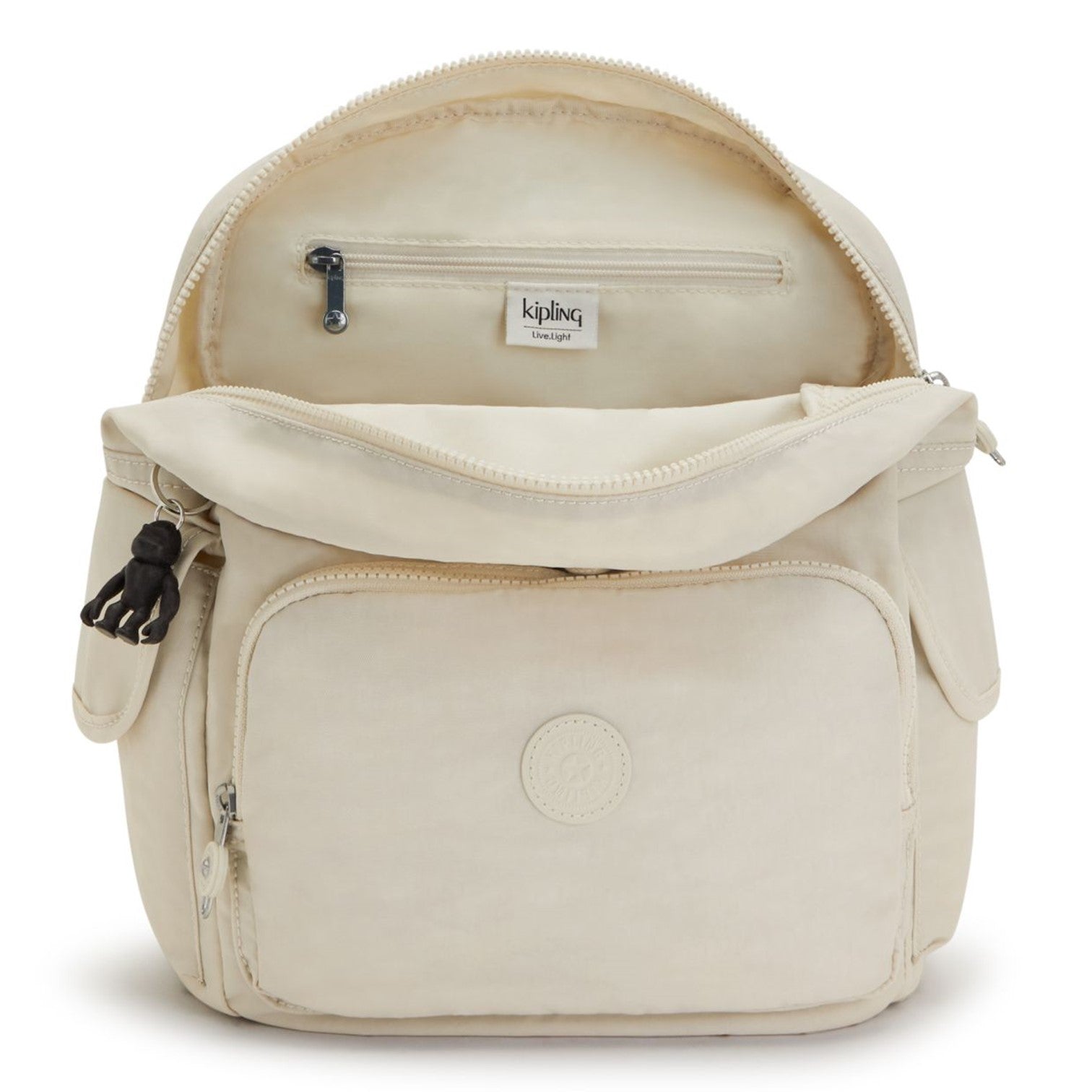 Kipling City Pack S Ryggsäck Beige