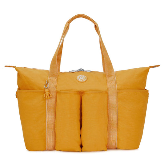 Kipling Art M Versatile Weekendbag Gul
