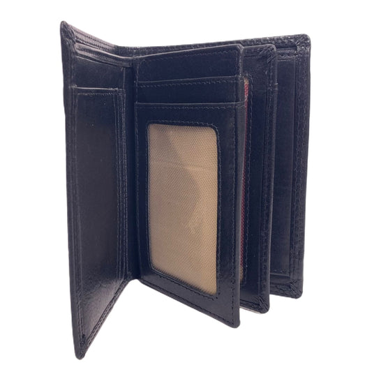 Le Salle 3 fack Plånbok i Skinn Svart