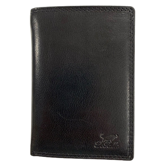 Le Salle 3 fack Plånbok i Skinn Svart
