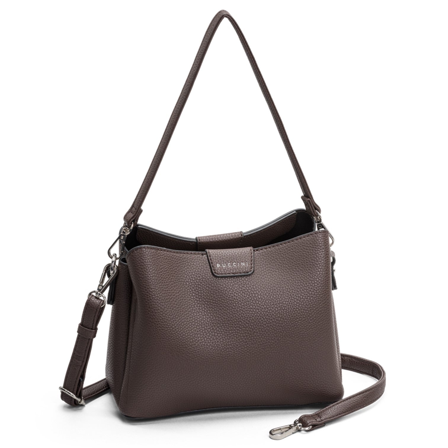 Puccini Anna Axelväska Liten Brun