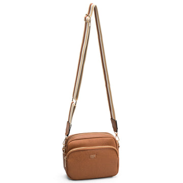 Lycke Alma Axelremsväska Cognac