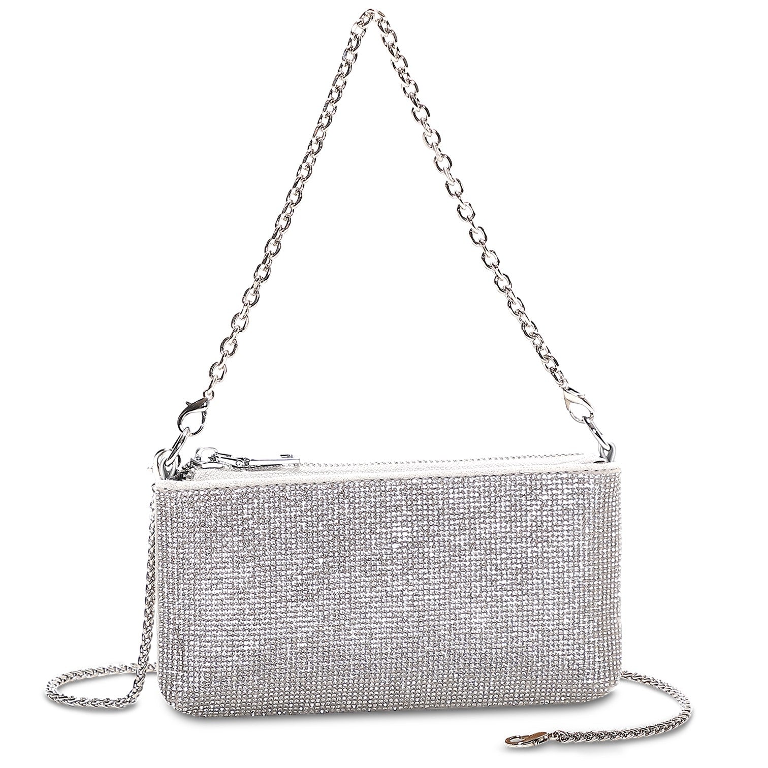 Lycke Party Clutch Silver
