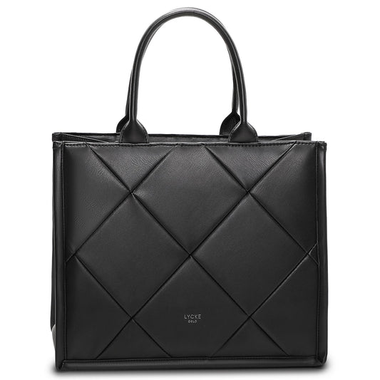 Lycke Stavern Stor Handväska Svart