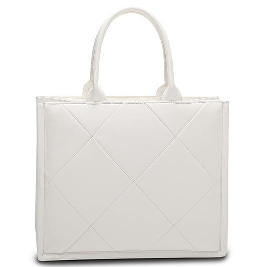 Lycke Stavern Stor Handväska Vit