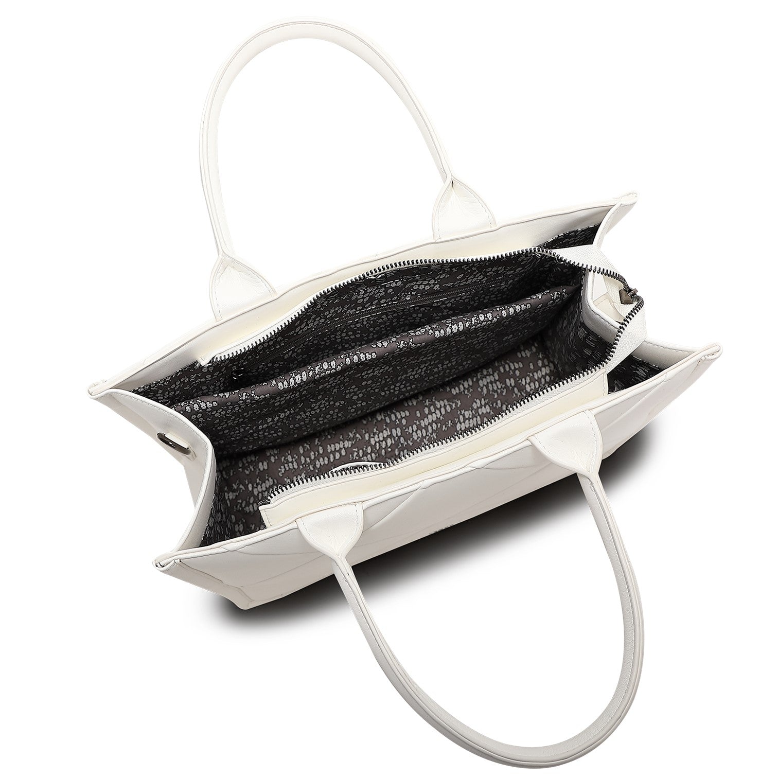 Lycke Stavern Stor Handväska Vit