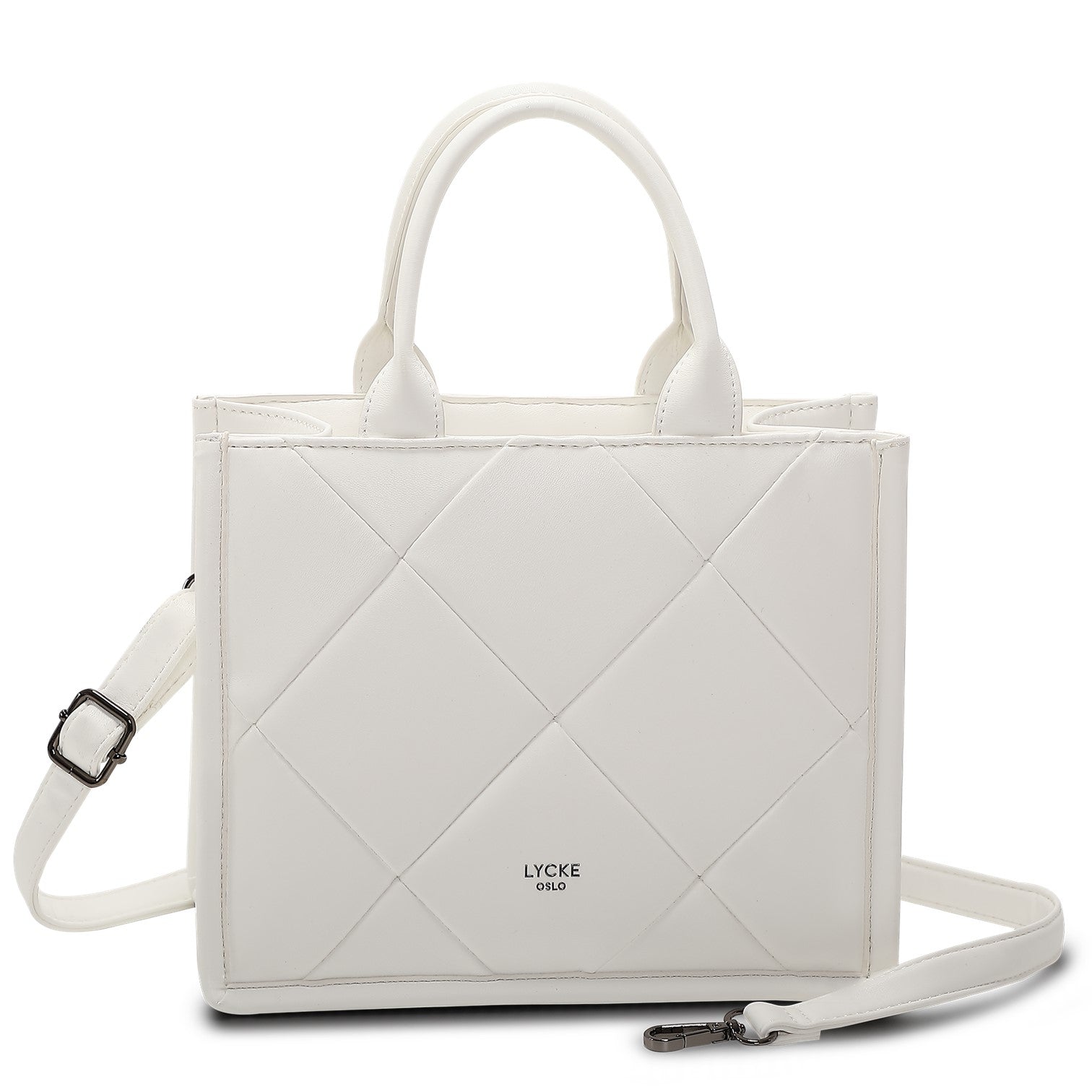 Lycke Stavern Handväska Mellanstor Vit