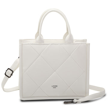 Lycke Stavern Handväska Mellanstor Vit