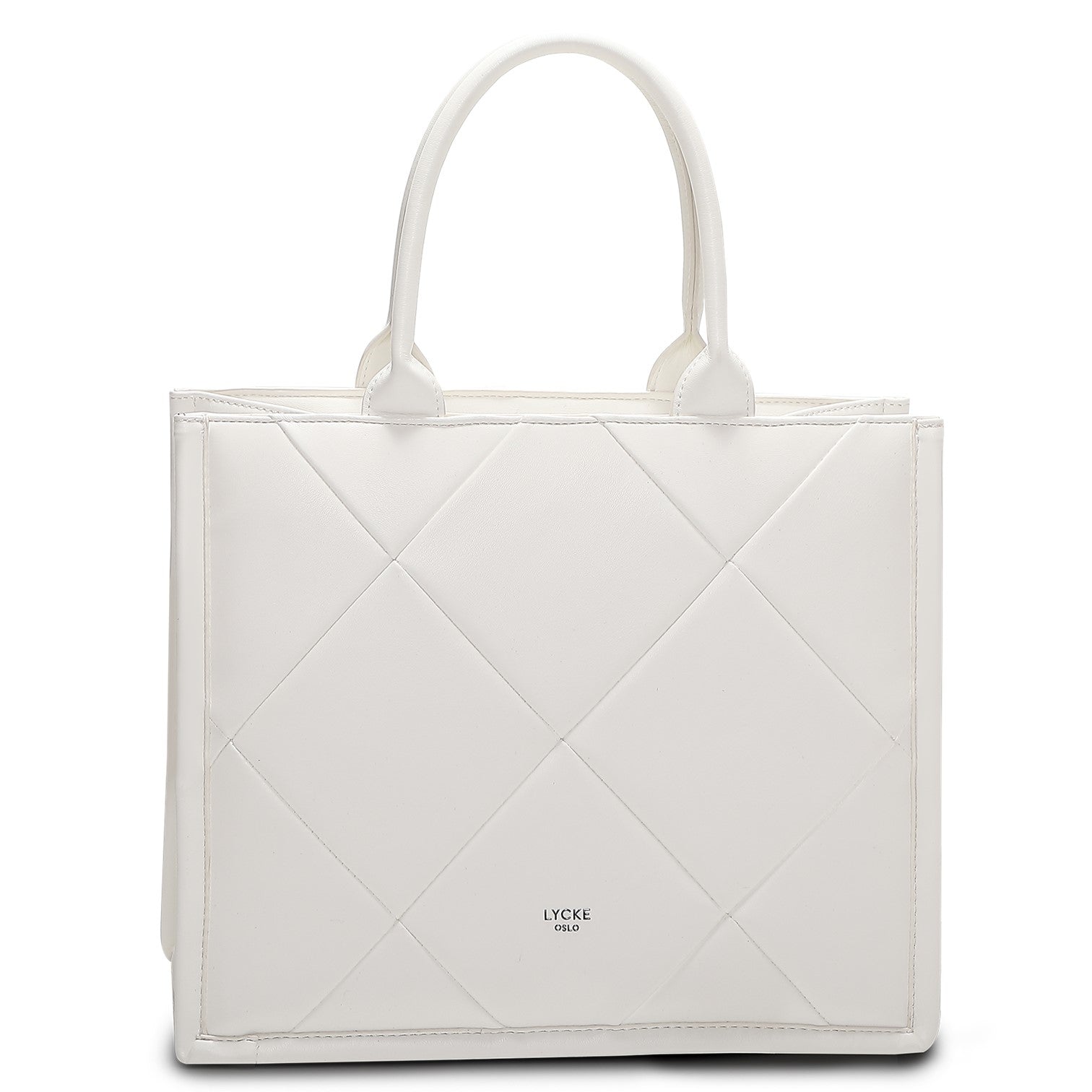 Lycke Stavern Stor Handväska Vit