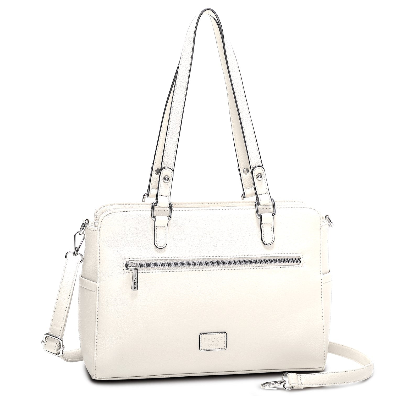 Lycke Nora Handväska i Kassemodell Vit