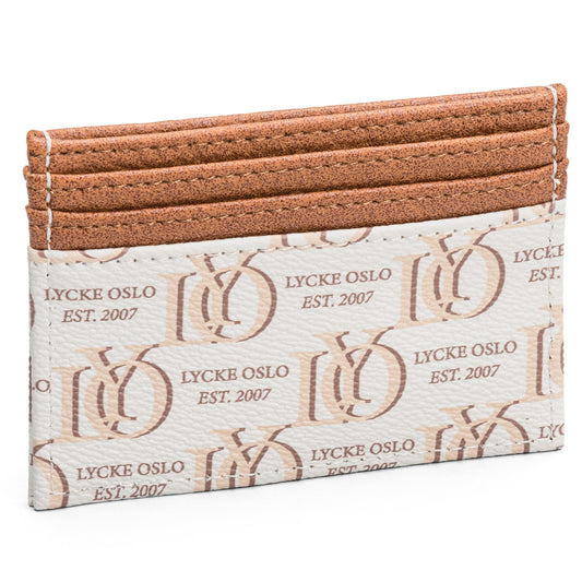 Lycke Saga Korthållare Beige