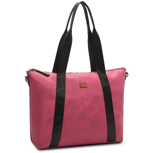 Lycke Axelväska i Kassemodell Fuchsia