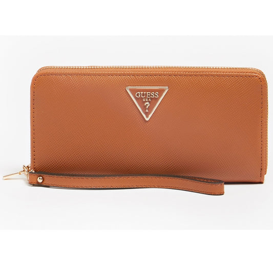 Guess Nea Plånbok Stor Cognac