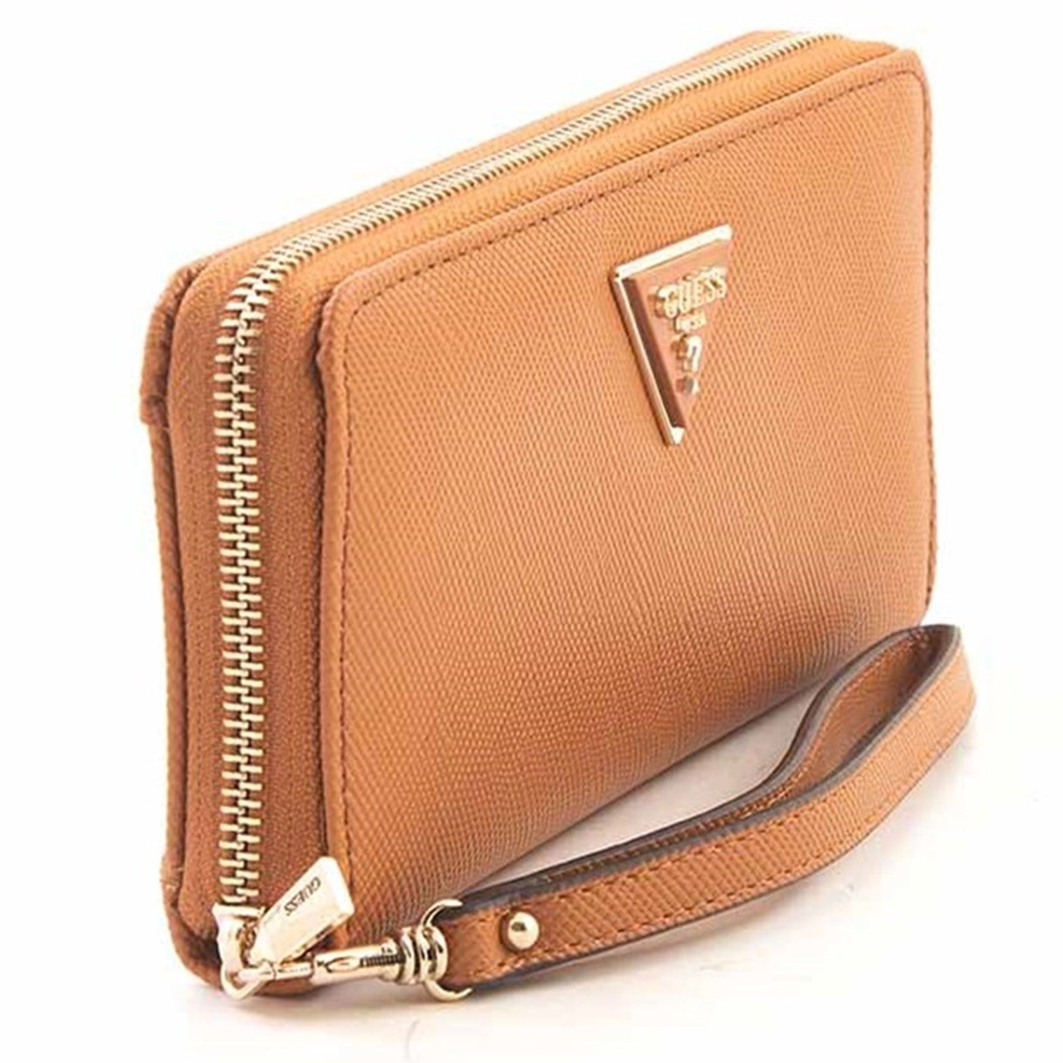 Guess Nea Plånbok Stor Cognac