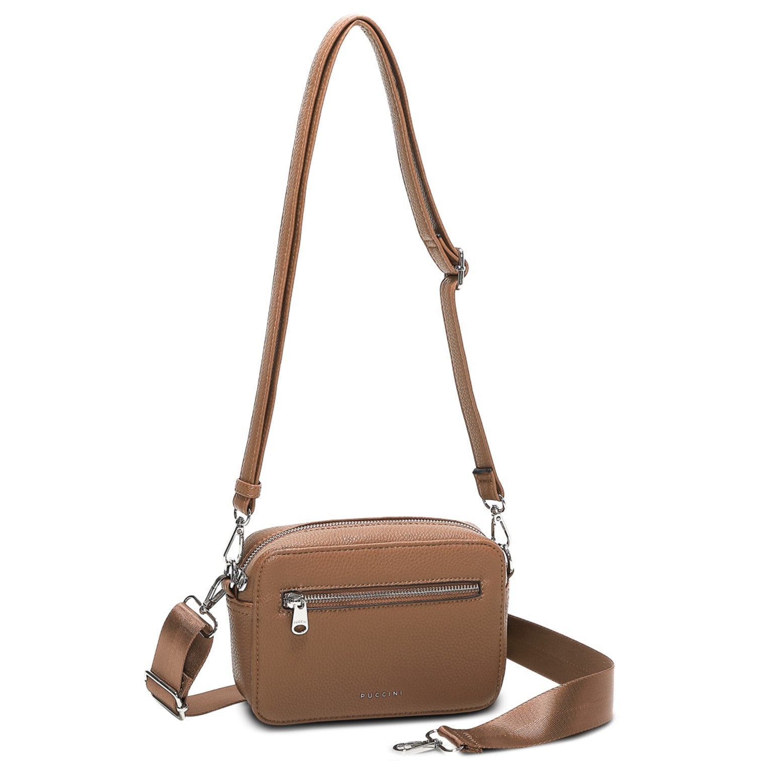 Puccini Anna Axelremsväska Camel