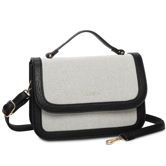 Puccini Linea Axelväska Beige/Svart