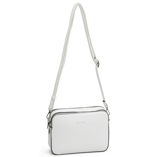 Puccini Anna Axelremsväska Vit