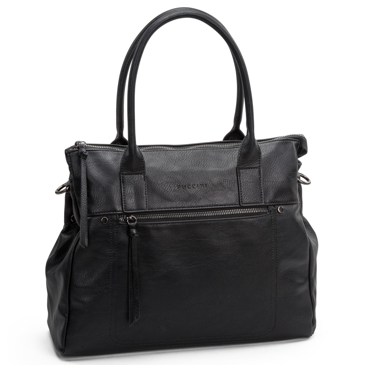 Puccini Donna Arbetsväska Datorfack Svart