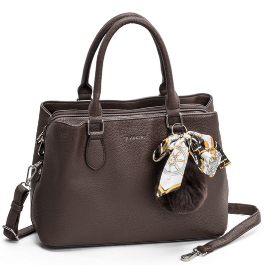 Puccini Anna Handväska Brun