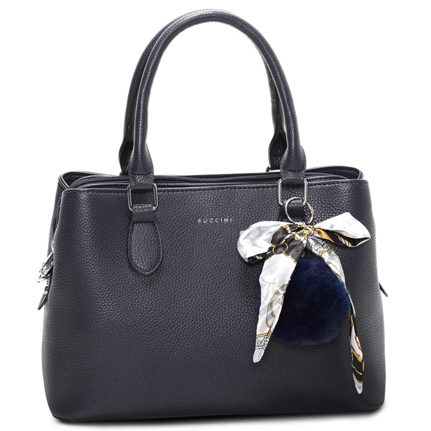 Puccini Anna Handväska Marinblå