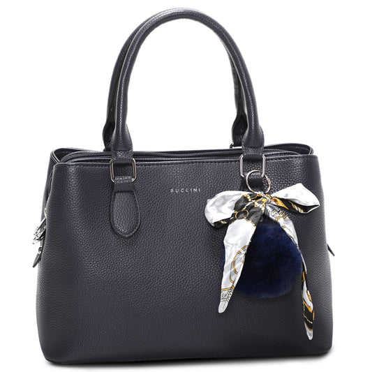 Puccini Anna Handväska Marinblå