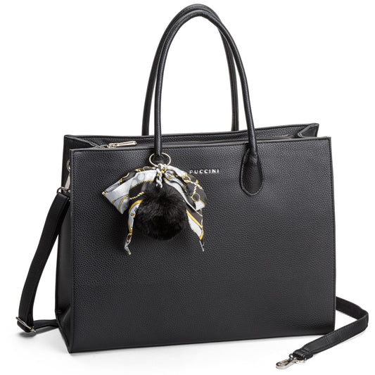 Puccini Handväska Stor Svart
