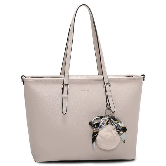 Puccini Anna Handväska Stor Beige
