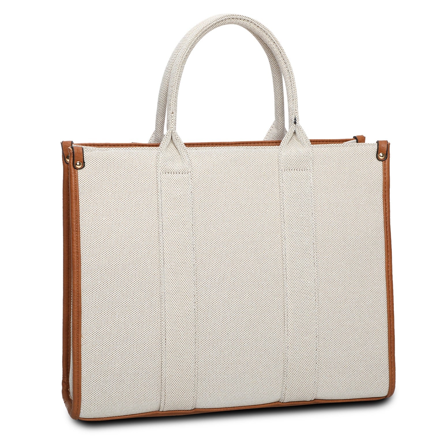 Puccini Linea Handväska i Kassemodell Beige/Cognac