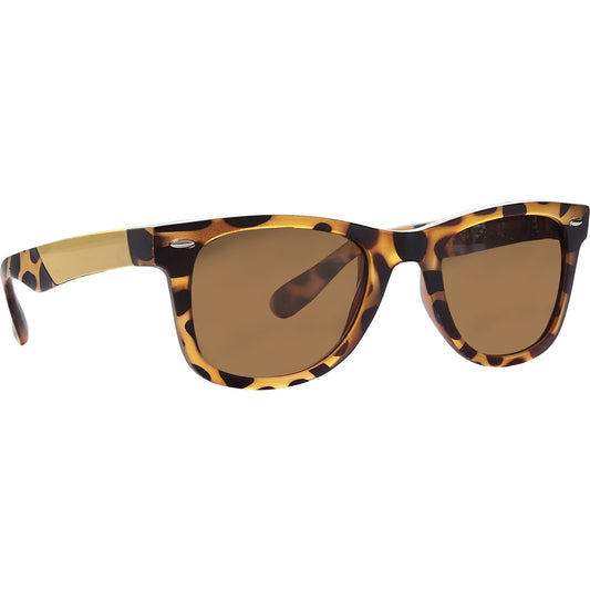 Regassa Wayfarer Solglasögon Dam Brunmelerad