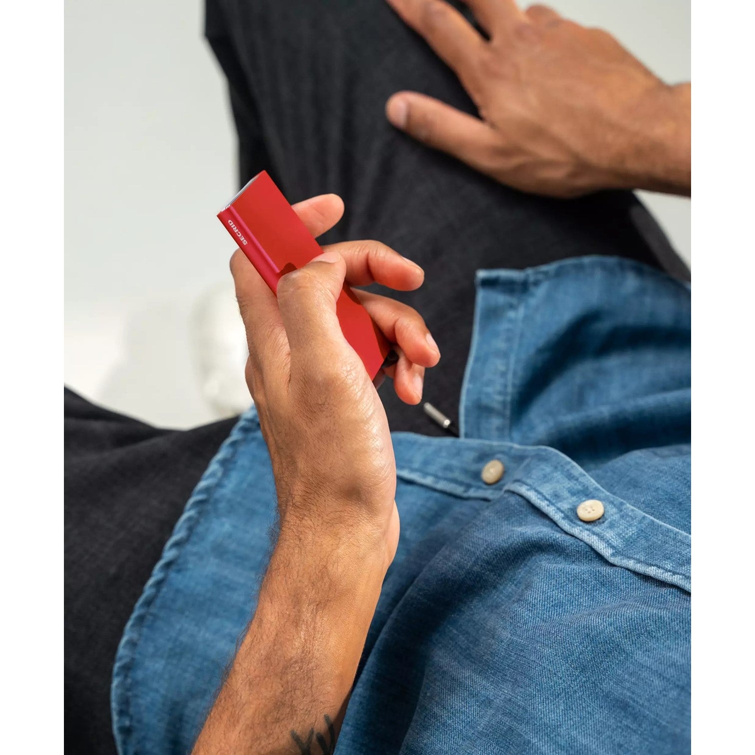 Secrid Cardprotector Korthållare Röd