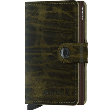 Secrid Miniwallet Dutch Martin Olive Skinnplånbok