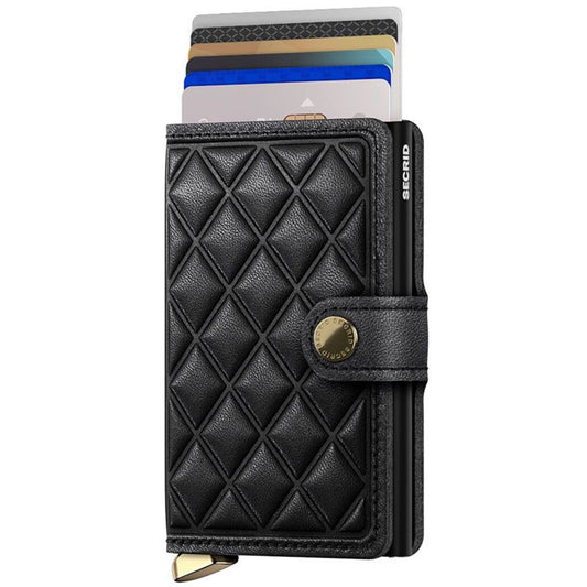 Secrid Premium Miniwallet Skinnplånbok Emboss Diamond black
