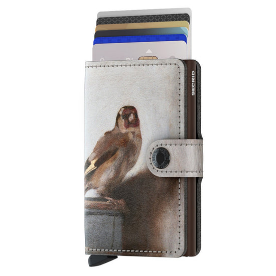 Secrid Miniwallet Skinnplånbok Art Goldfinch