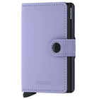 Secrid Miniwallet Matte Skinnplånbok Lila & Svart