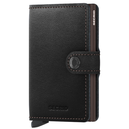 Secrid Miniwallet Original Skinnplånbok Svart & Brun