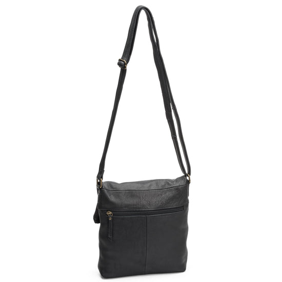 House Of Sajaco Maria Axelremsväska i Skinn Svart