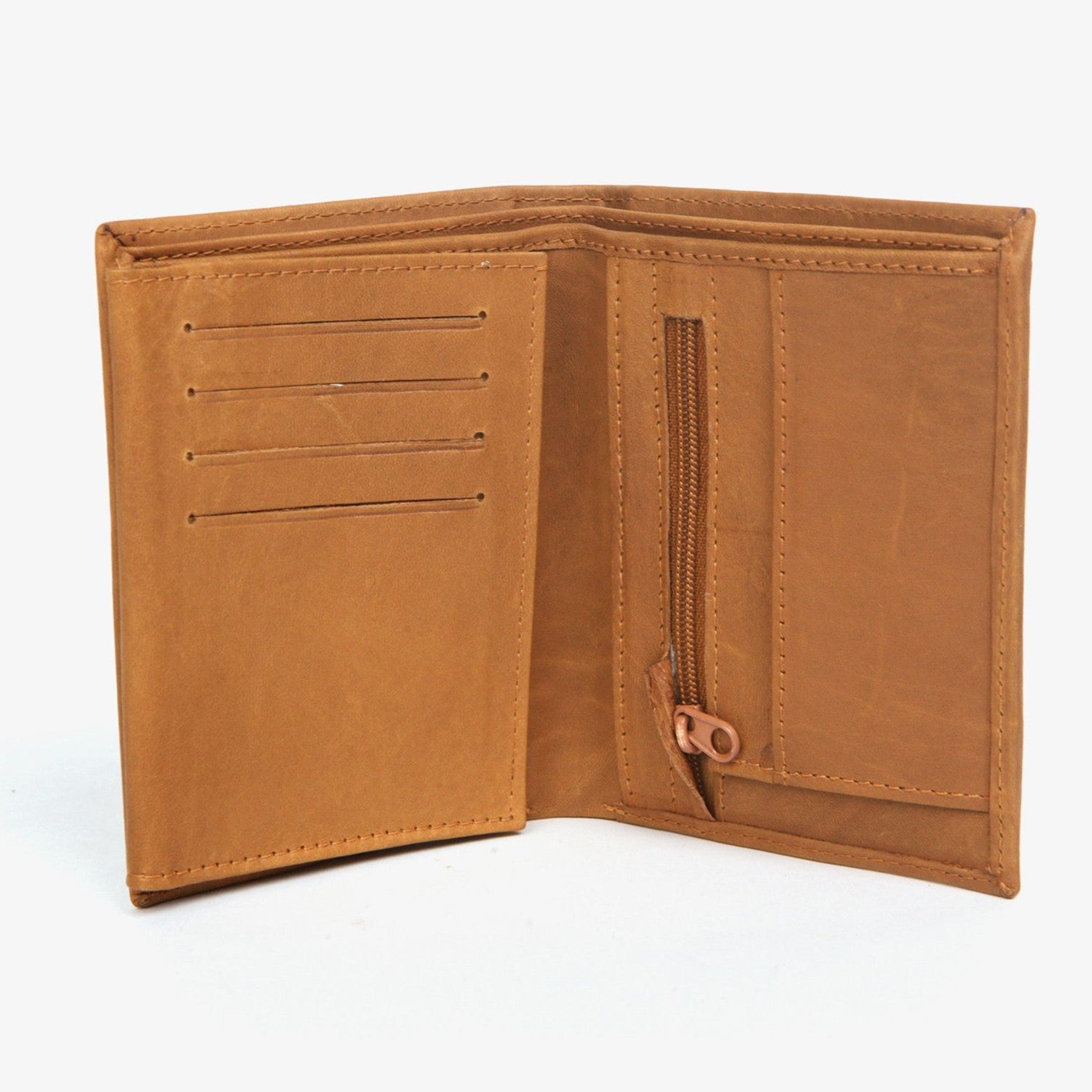 Adriatik Plånbok i Skinn Cognac