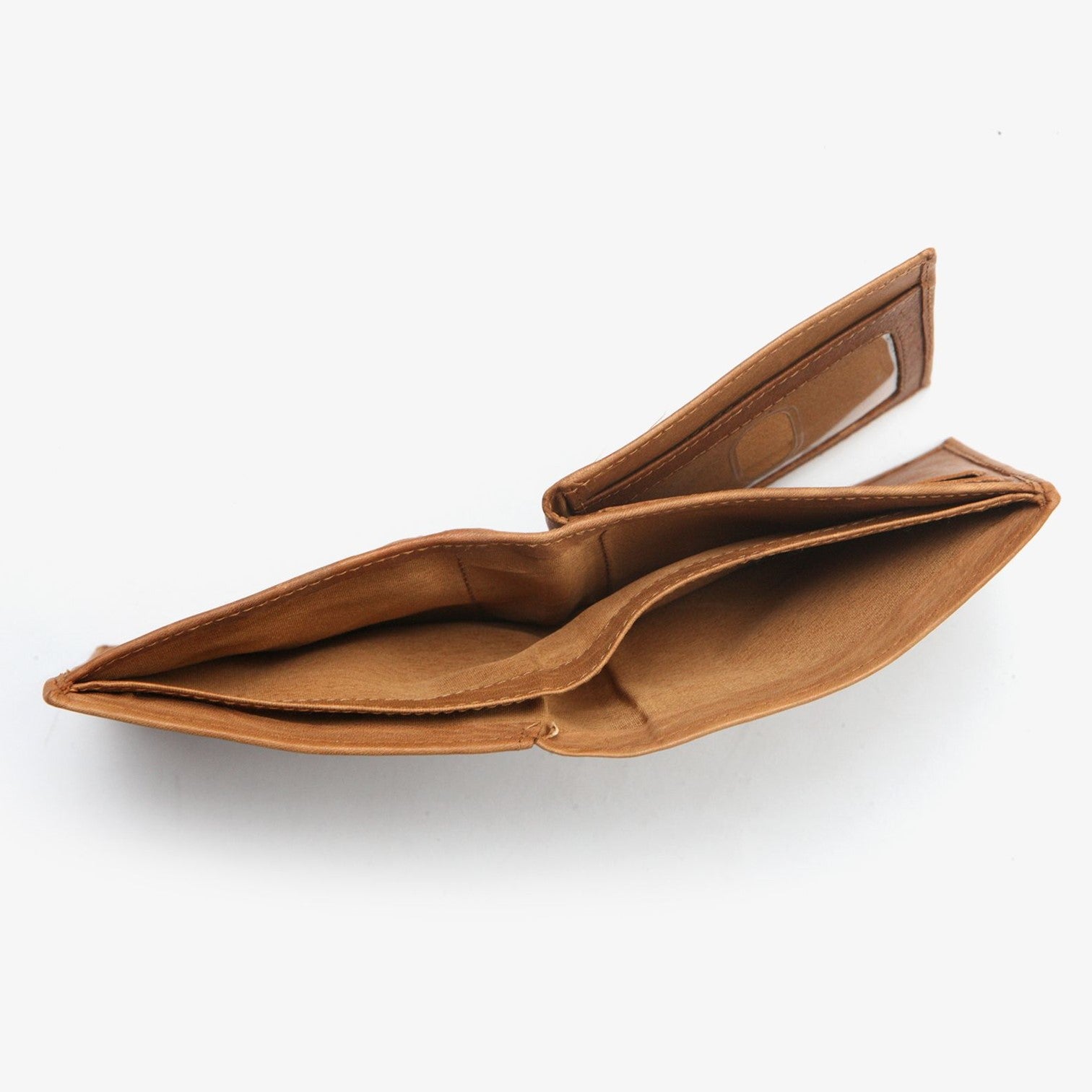 Adriatik Dollar Plånbok Liten i Skinn Cognac