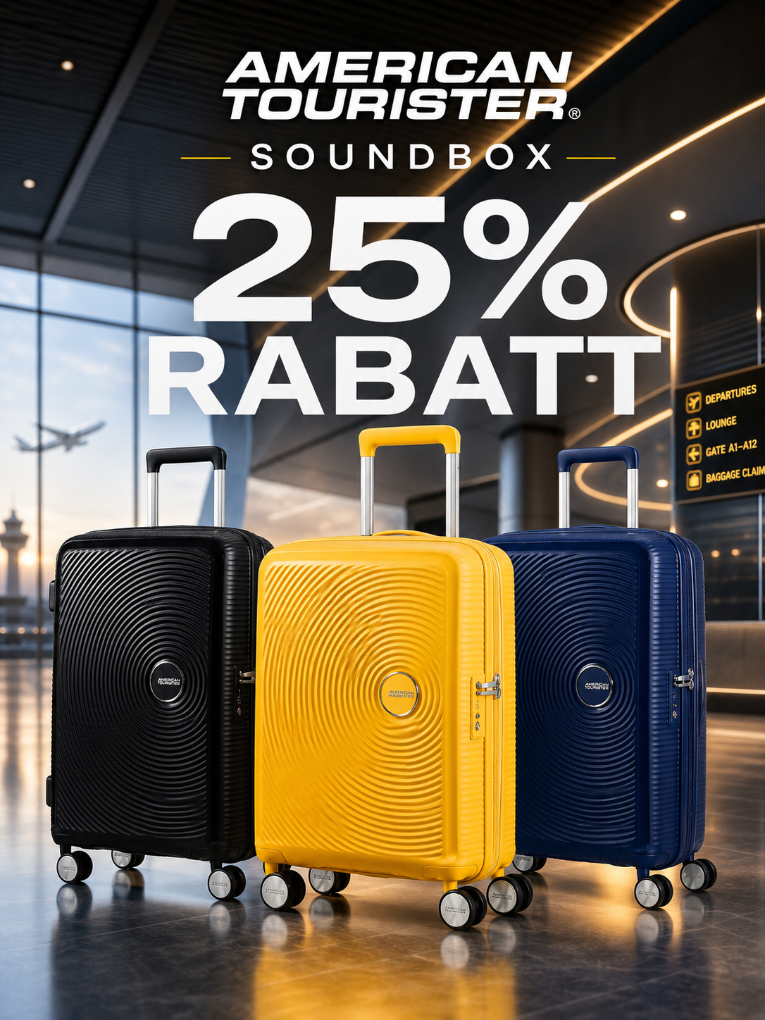 AMERICAN TOURISTER SOUNDBOX