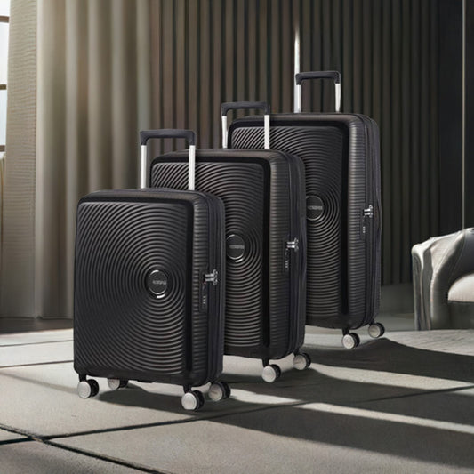 American Tourister Soundbox 3 Set Resväskor Svart